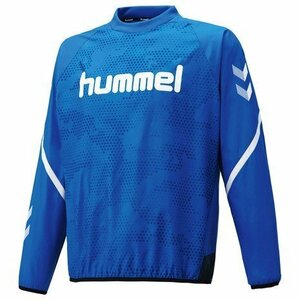 W0422▲ヒュンメル（hummel）▲ 新品▲トライアルコートHAW4189,HAW5189ロイヤルブルー/ブラック上下セットS