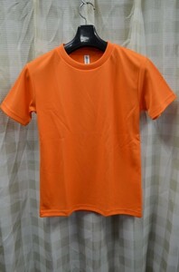 B0131★グリマー★新品★ 半袖 4.4oz ドライTシャツ(クルーネック) 00300-ACTオレンジ　140