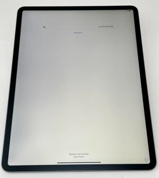 美品　Apple iPad PRO 12.9インチ（第3世代） 64GB Wi-Fi スペースグレイ新品専用ケースと液晶フィルム付