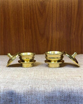 「密教 法具 寺院用仏具」洒水器、塗香器二器セット 真鍮製_画像3