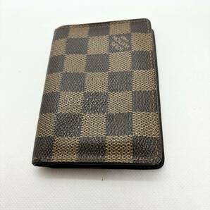 LOUIS VUITTON ルイ・ヴィトン ダミエ カードケース 送料無料 1円からの画像2