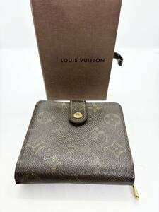 LOUIS VUITTON　ルイ・ヴィトン モノグラム　折り財布　送料無料　1円～