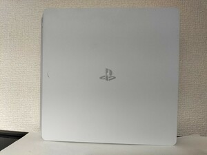 【動作確認済み】 PS4 プレステ4 本体 プレイステーション4 Playstation4 Slim CUH-2100A 500GB グレイシャーホワイト 白 White