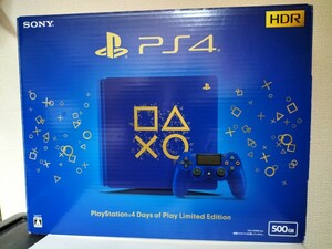 【禁煙 No Smoking】 箱・説明書付 PS4 Days of Play Limited Edition CUH-2100A プレステ4 プレイステーション4 Playstation4 Blue ブルー