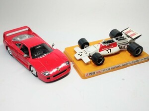 #ITARY поли игрушки,BRM Marlboro P160 F1 1/25 & Ferrari F40 1/24*yaf кошка 60 размер дешевый отправка.!