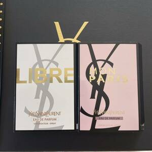 新品未開封　イヴ・サンローラン　YSL 香水サンプル　モン パリ　リブレ