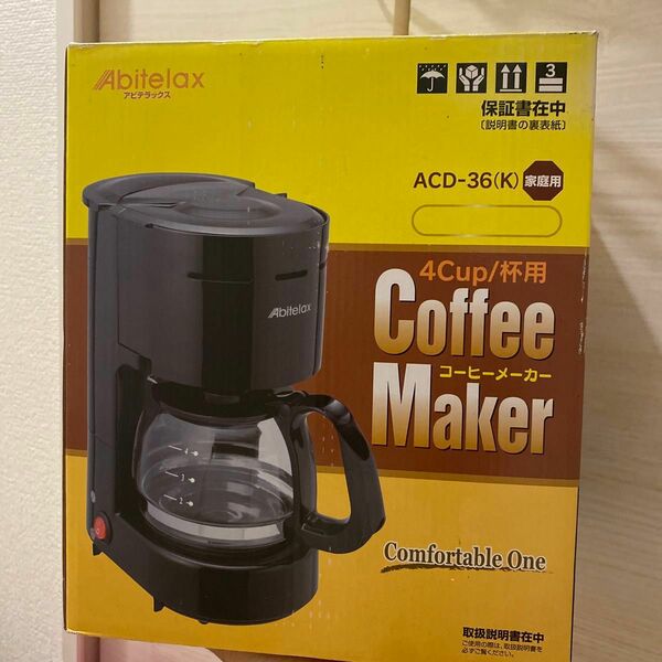 未使用　吉井電気 ACD-36(K) BLACK コーヒーメーカー