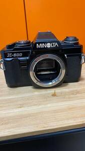 ミノルタ X-500 Minolta フィルムカメラ ボディのみ シャッター切れます 動作確認済