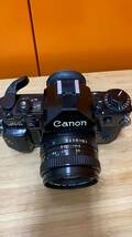 キャノン A-1 フィルムカメラ シャッター切れます CANNON レンズ FD 50ｍｍ 1:2 動作確認済_画像2