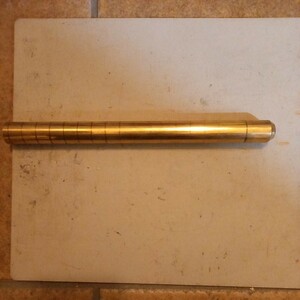  non-ferrous metal C3604( brass genuine middle )kadomi less φ18× total length approximately 210mm 1 pcs 