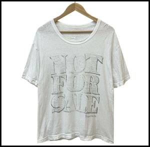 visvim ビズビム 22SS JUMBO TEE S/S N.F.S NOT FOR SALE ロゴ プリント オーバーサイズ ビッグ ジャンボ Tシャツ カットソー 白 2 F.I.L