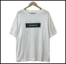 uniform experiment 20SS BOX LOGO WIDE TEE ドット ボックス ロゴ プリント オーバーサイズ ビッグ ワイド Tシャツ カットソー 2 SOPHNET _画像1