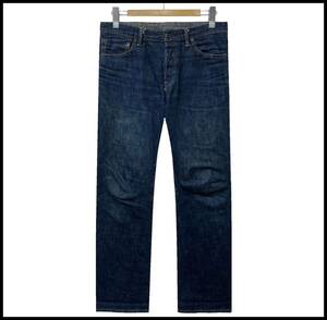 OLD JOE オールドジョー 12AW FPJ 5POCKET JEANS 5ポケット ストレート 赤耳 セルビッチ ワーク トラウザー デニム パンツ インディゴ 30