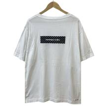 uniform experiment 20SS BOX LOGO WIDE TEE ドット ボックス ロゴ プリント オーバーサイズ ビッグ ワイド Tシャツ カットソー 2 SOPHNET _画像3