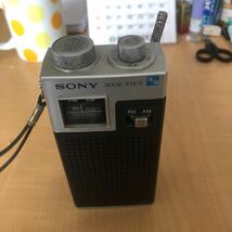 SONY トランジスタラジオ _画像1