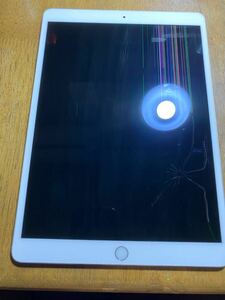 送料無料 docomo Apple iPad Pro 10.5 シルバー 256GB　中古 本体 白ロム ジャンク　利用制限〇