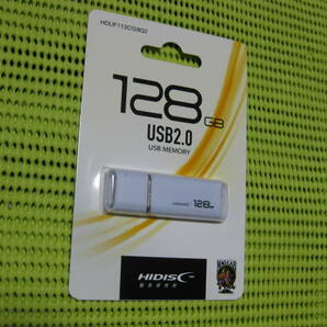 USBメモリー 128GB USB2.0  HDUF113C128G2 ★磁気研究所の画像1