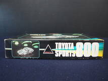 未組立 プラモデル【TOYOTA SPORTS 800】CRYSTAL 1/24 AUTHENTIC SCALE MODEL KIT トヨタS800 クリスタル NITTO 昭和 レトロ_画像3