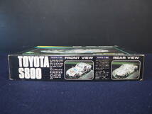 未組立 プラモデル【TOYOTA SPORTS 800】CRYSTAL 1/24 AUTHENTIC SCALE MODEL KIT トヨタS800 クリスタル NITTO 昭和 レトロ_画像5