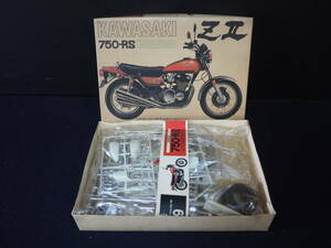  not yet constructed plastic model [KAWASAKI 750-RS]1/12 fine tuning bike series No.9 Kawasaki 750-RS manual attaching Aoshima bike retro 