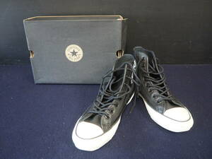 スニーカー CONVERSE ALL STAR ICK363 BLACK 25.5 ハイカットスニーカー 箱入り コンバース 黒 靴