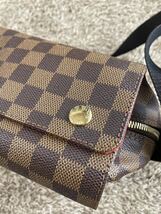 LOUIS VUITTON ルイヴィトン ショルダーバッグ ダミエ ナヴィグリオ N45255 美品_画像5