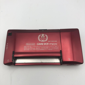 【ジャンク】ゲームボーイミクロ FCカラー 本体 GAMEBOY micro Nintendoの画像7