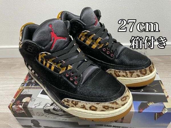 【27cm】Nike Air Jordan 3 Retro SE "Animal Instinct"