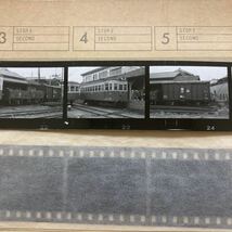 鉄道ネガ　 路面電車　古い写真フィルム24コマ　ベタ焼き写真24枚　昭和35年　　_画像4