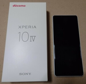 Xperia10 IV SO-52C docomo ホワイト