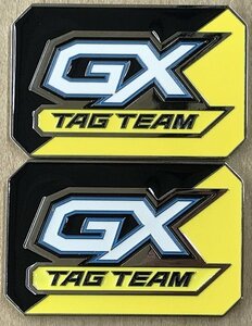 ★U◆海外版◆2個セット◆ポケモンカード◆GXマーカー GX TAGTEAM 金属製