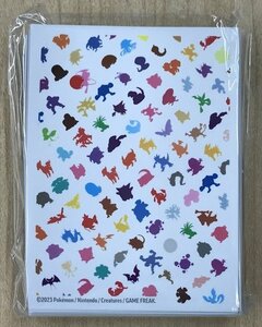 ★新品◆海外版◆スリーブ◆ポケモンカード◆ポケモンデッキシールド　 151　ポケモンシルエット（初代）　 65枚入り