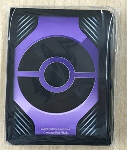 ★新品◆海外版◆スリーブ◆ポケモンカード◆ポケモンデッキシールド モンスターボール（パープル） 65枚入り　2022