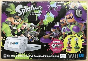 ●U◆任天堂◆WiiU◆WiiU スプラトゥーンセット amiibo無し