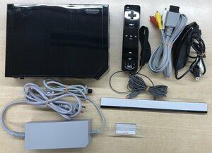 *U* nintendo *Wii*Wii body ( black ) (Wii remote control plus including in a package ) operation goods 