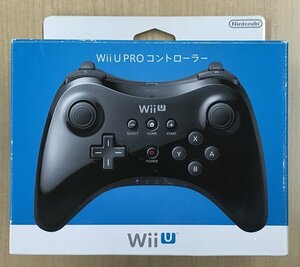 *U*Nintendo*WiiU PRO controller black 