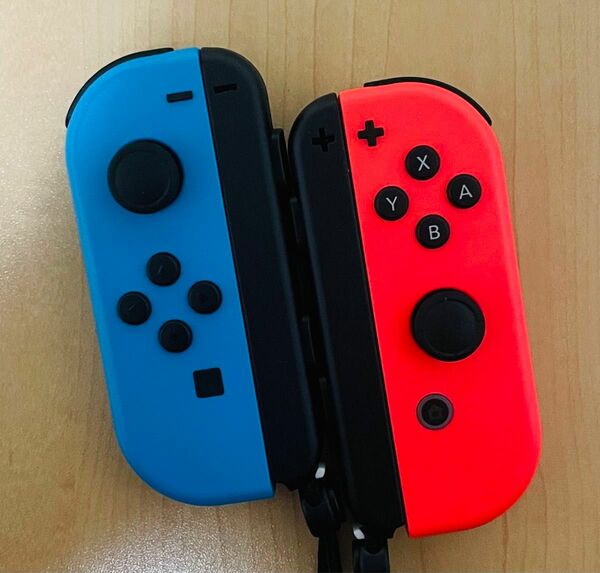 【美品①/送料無料】Nintendo Switch ニンテンドースイッチ ジョイコン 左右 ネオンブルー/ネオンレッド 値下不可