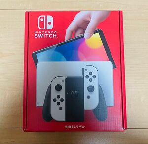 【極美品/送料無料】Nintendo Switch ニンテンドースイッチ 本体 有機ELモデル ホワイト 付属品完備 値下不可