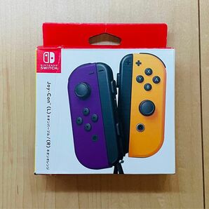 【美品②/送料無料】Nintendo Switch ニンテンドースイッチ ジョイコン ネオンパープル/ネオンオレンジ 値下不可