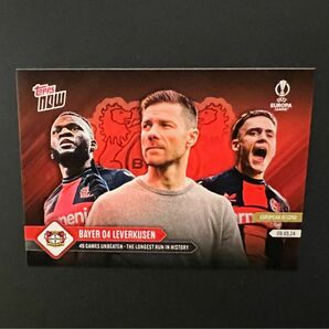 Topps now レバークーゼン　European record