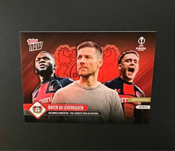 Topps now レバークーゼン　European record