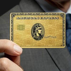 アメックスゴールドカード　クレジットカードステッカー　レプリカ　アメプラ　シール　アメックス