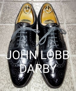 JOHN LOBB◇ジョンロブ◇DARBY◇ウィングチップ◇ブラック◇8E