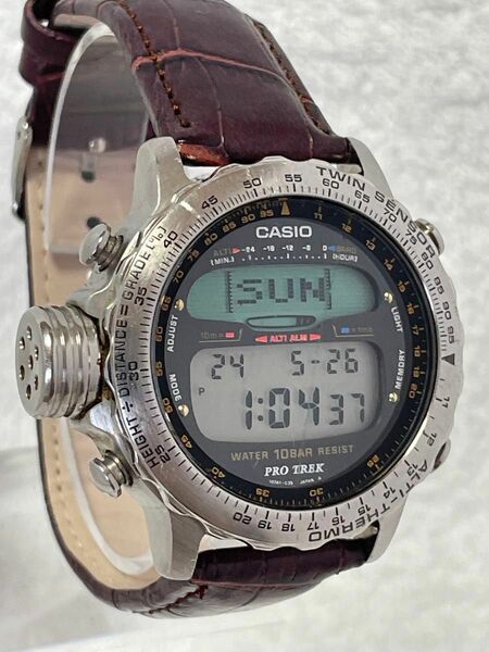 CASIO カシオ プロトレック ツインセンサー クォーツ【ALT-700】デジタル【動作状況:良好】メンズモデル