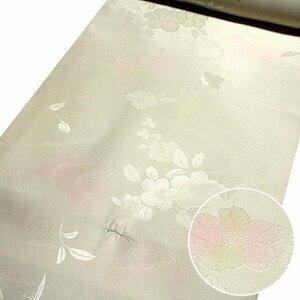 [ peace comfort shop ] # beautiful flower pattern . water darkening dyeing cloth silk long kimono-like garment #