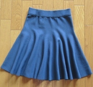 ee0611 beautiful goods ~ superior article * Stunning Lure STUNNING LURE* flared skirt sombreness blue S