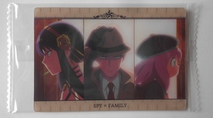 SPY×FAMILY ウエハース３　０１６　ロイド・アーニャ・ヨル（ＥＤカード）