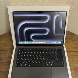 【超美品】MacBookPro 14インチメモリ18GB/512GBスペースブラック