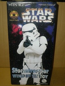 OSAKA TINTOY STAR WARS STORM TROOPER WIND UP TINTOY