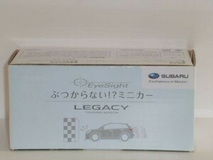 SUBARU ぶつからない！？ミニカー SUBARU LEGACY 黒